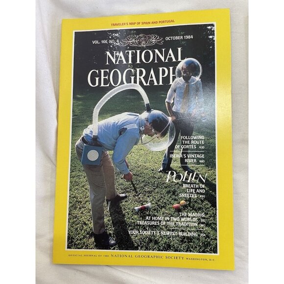 Nat Geo Lot Jul–Dec 1984 w/ Slipcover | Culture, Travel, Geography - Picture 8 of 16
